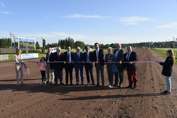 Inauguration piste de trot - Hippodrome de Vichy